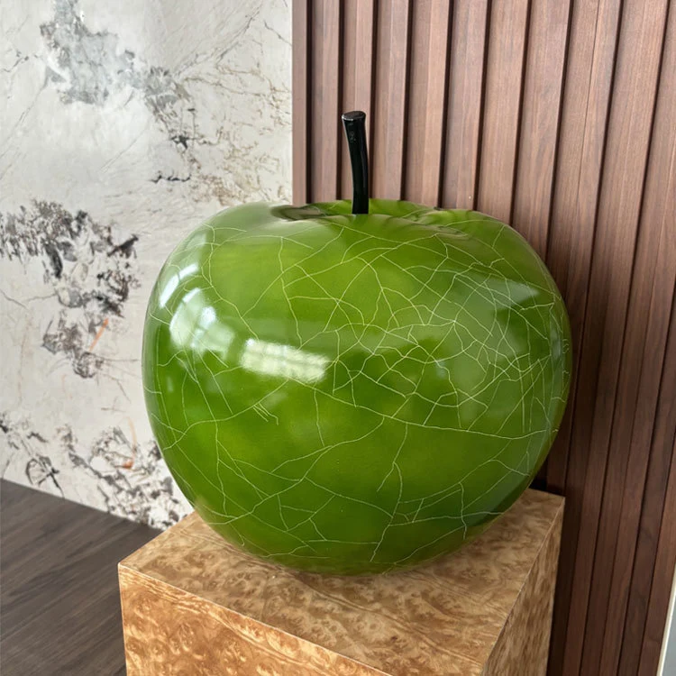 Dekorative Apfelskulptur