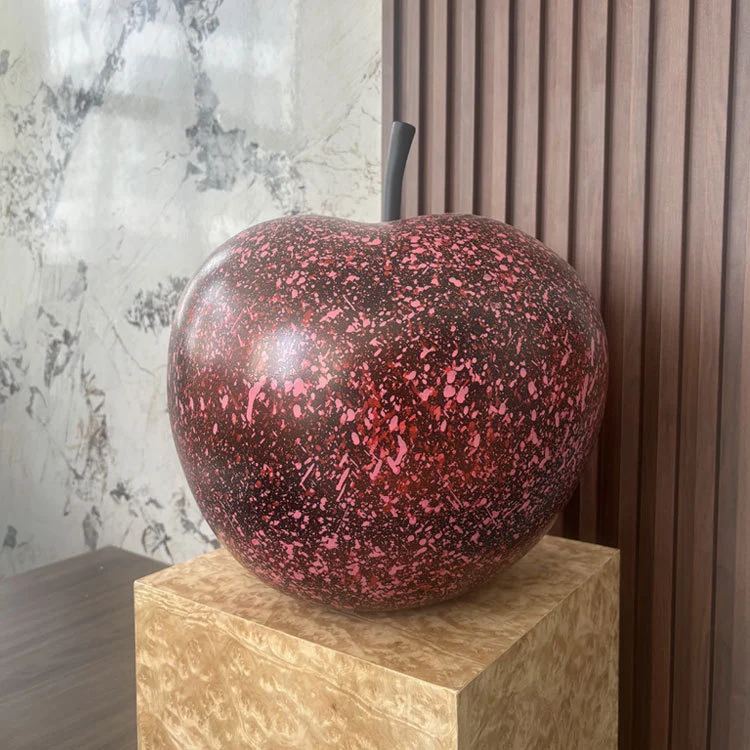 Dekorative Apfelskulptur