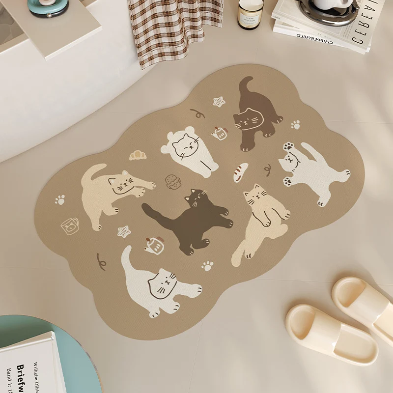 Süßes Katzen-Themen-Badewanne
