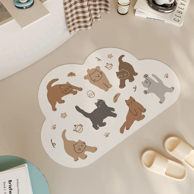 Süßes Katzen-Themen-Badewanne