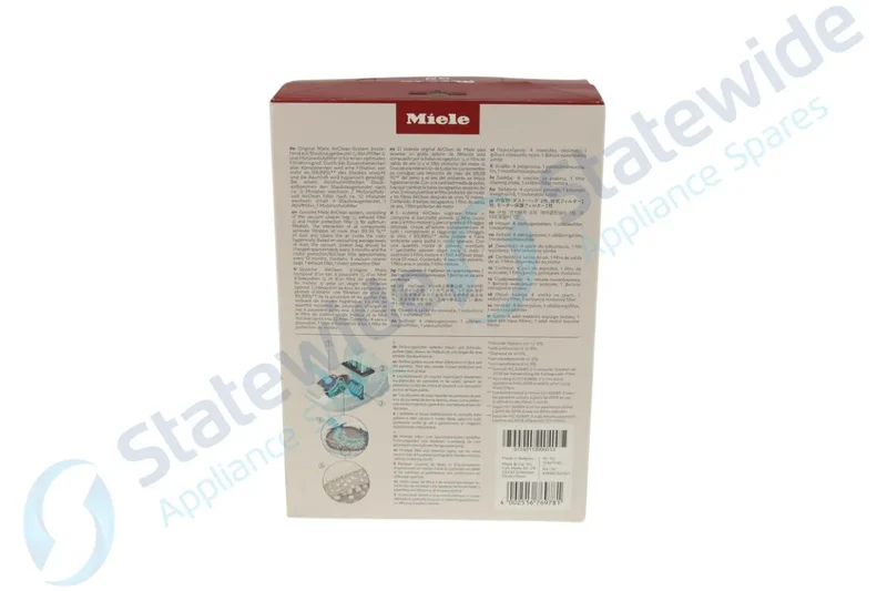 MIELE GN 3D Vacuum BAGS(BLUE-4 bags/2 filters)-Genuine-was 12281680/9917730