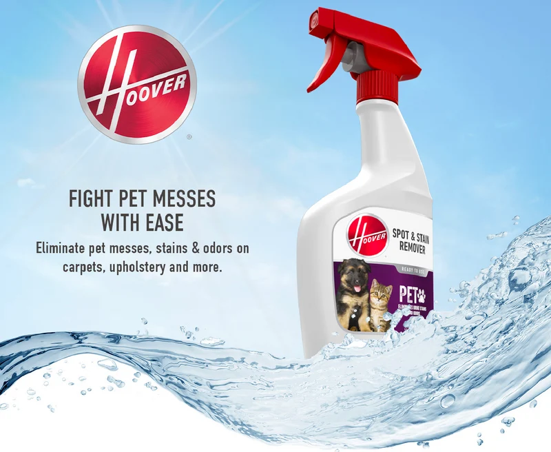 Hoover Pet Stain & Odour Remover Cleaning Spray 650ml