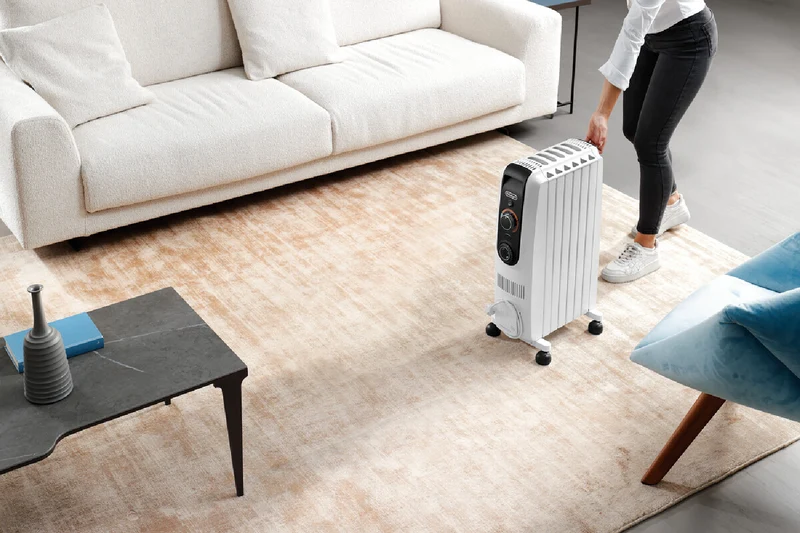 DeLonghi 1500W Dragon5 EasyTronic Oil Column Heater