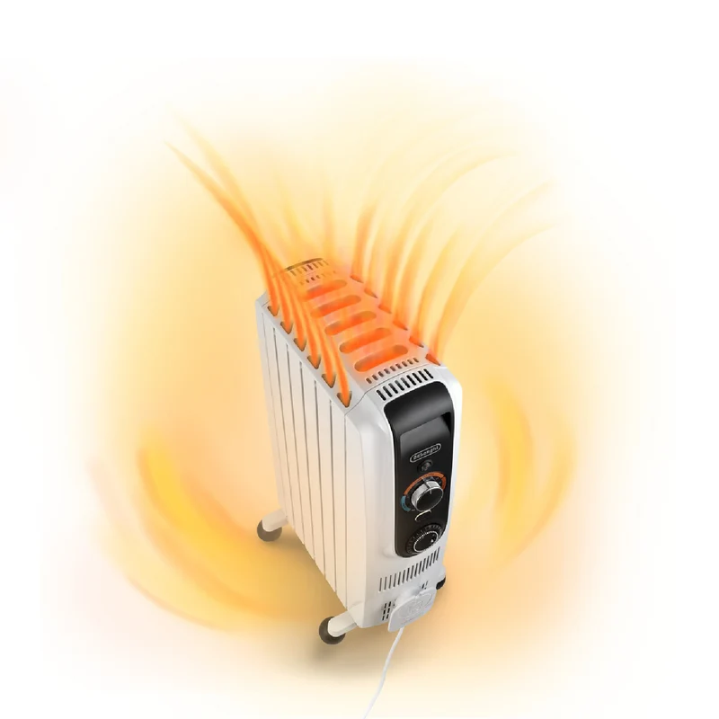DeLonghi 1500W Dragon5 EasyTronic Oil Column Heater