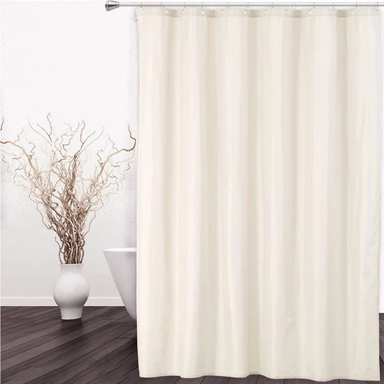 Duschvorhang, PEVA, transparent, 80–120 cm
