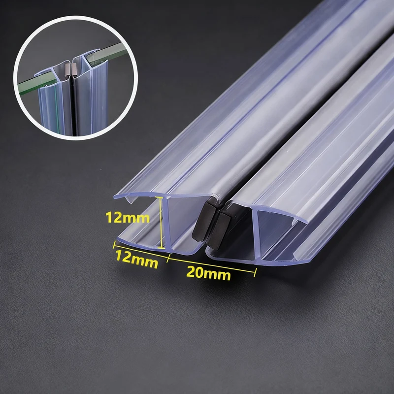 Magnetische Duschtür-Dichtung, 2,2 m