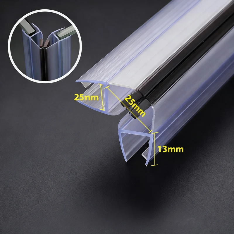 Magnetische Duschtür-Dichtung, 2,2 m