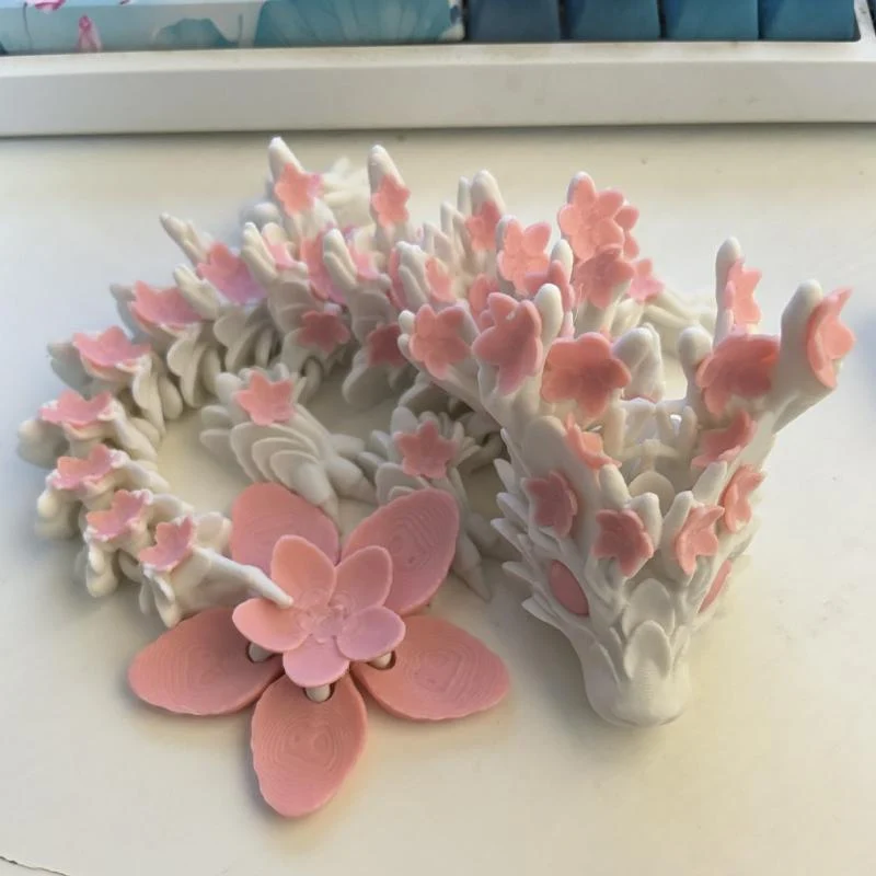 3D-gedruckter Drachenschädel, Kunstharz-Finish