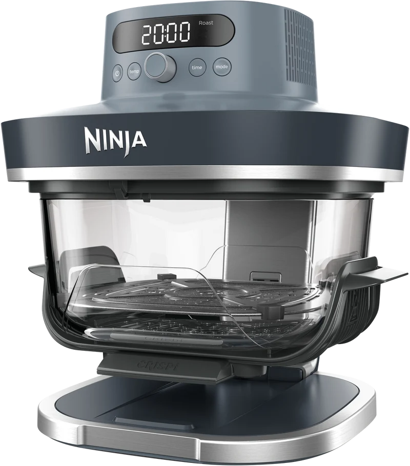 Ninja Crispi Pro 6-in-1 Countertop Glass Air Fryer Cyberspace