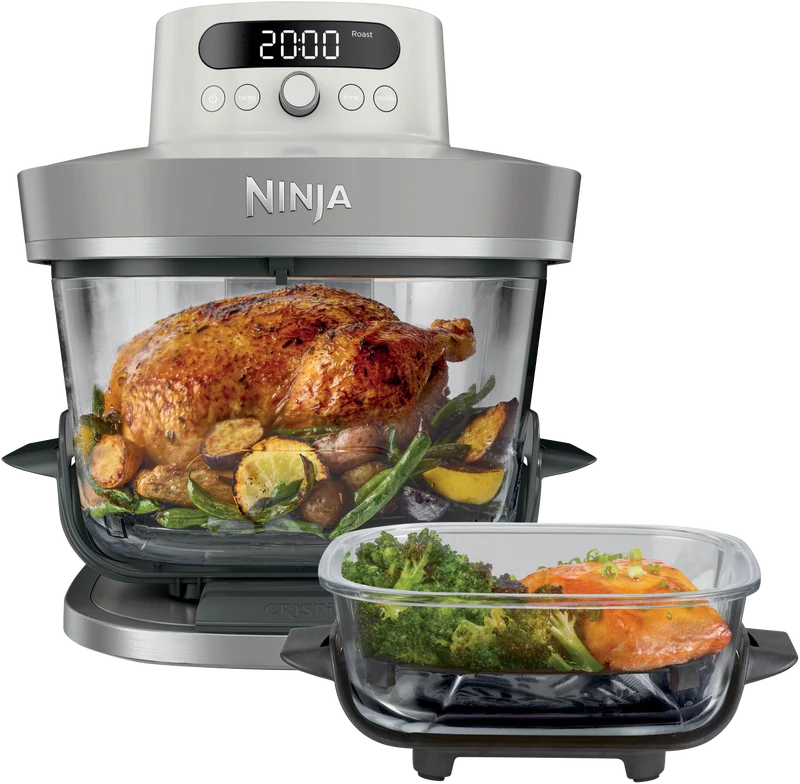 Ninja Crispi Pro 6-in-1 Countertop Glass Air Fryer Stone