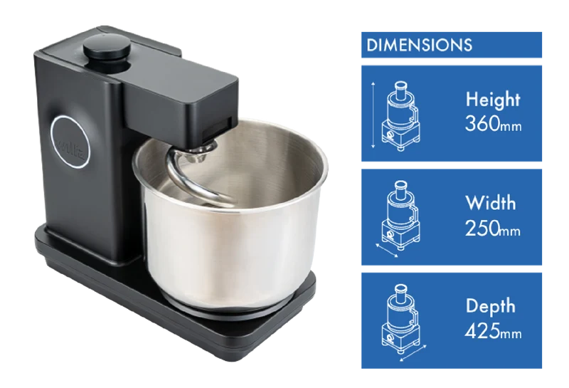 Wilfa Probaker Stand Mixer Black