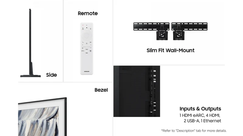 Samsung 98" LS03H The Frame QLED 4K Smart TV 2026