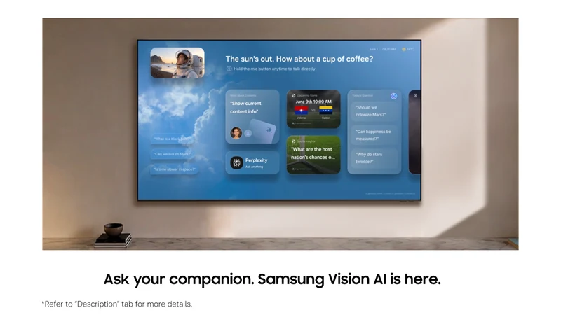 Samsung 85" LS03H The Frame QLED 4K Smart TV 2026