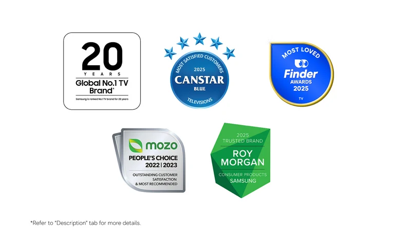 Samsung 75" MICRO RGB R85H 4K Smart AI TV 2026