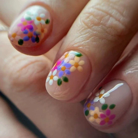 Floral-Themen Nagelkunst Set Karnz 1789915083