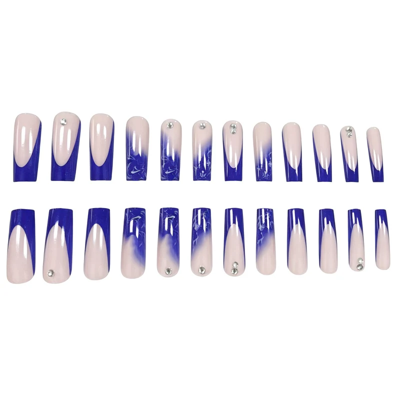 Glamouröse Acryl-Nagelkunst Karnz