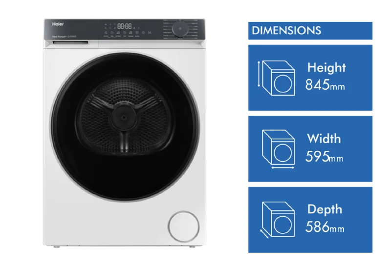 Haier 8kg 300 Series Heat Pump Dryer