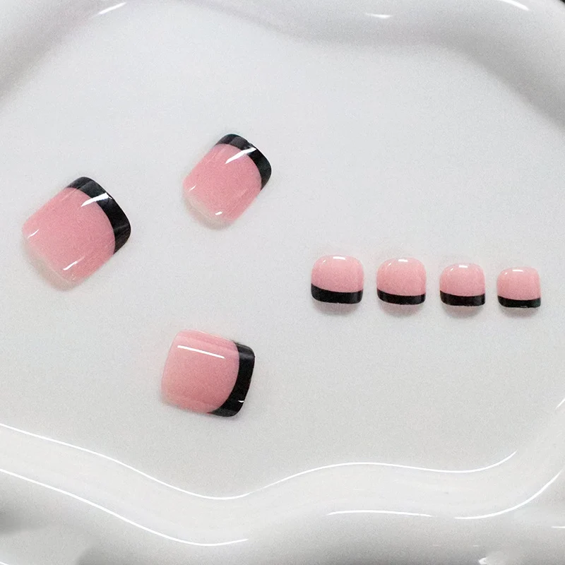 French Tip Nagelkunst Set Karnz