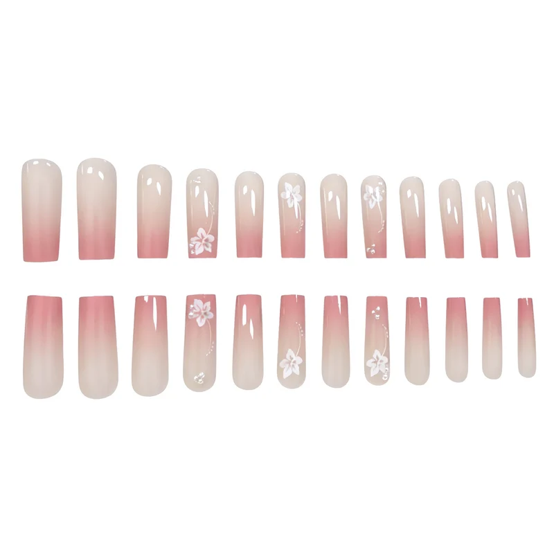 Florales Acryl-Nagelkunst-Set Karnz