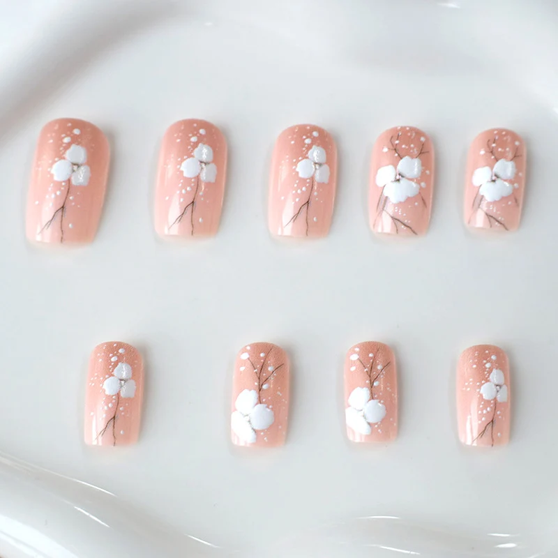 Florale Acrylnagelkunst-Verstärkungen Karnz 1789915083