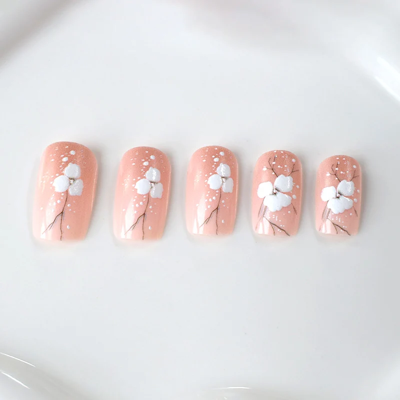 Florale Acrylnagelkunst-Verstärkungen Karnz 1789915083