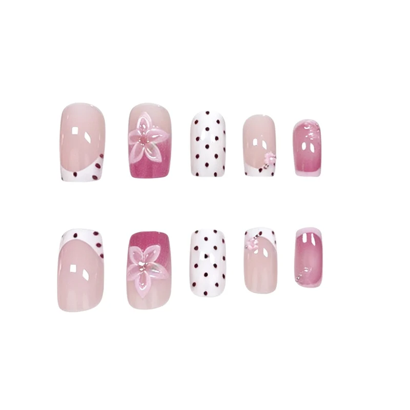 Floral Abstract Nail Art Set Karnz