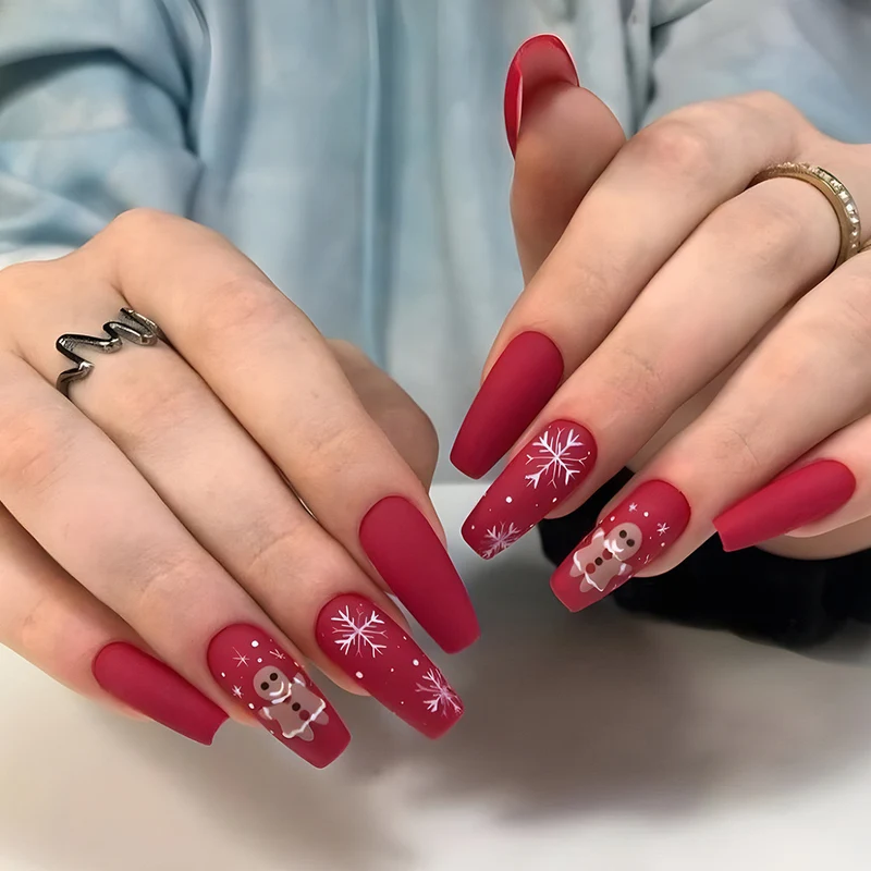 Festliche Themen-Acryl-Nagelkunstverlängerungen Karnz