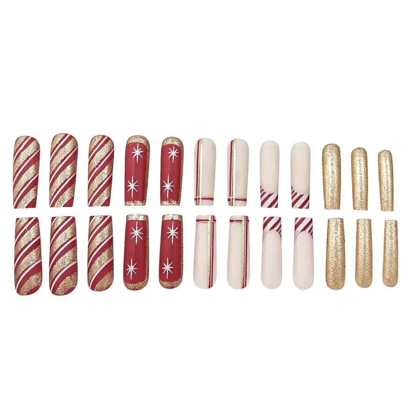 Festliche Themen Acryl-Nailart Karnz