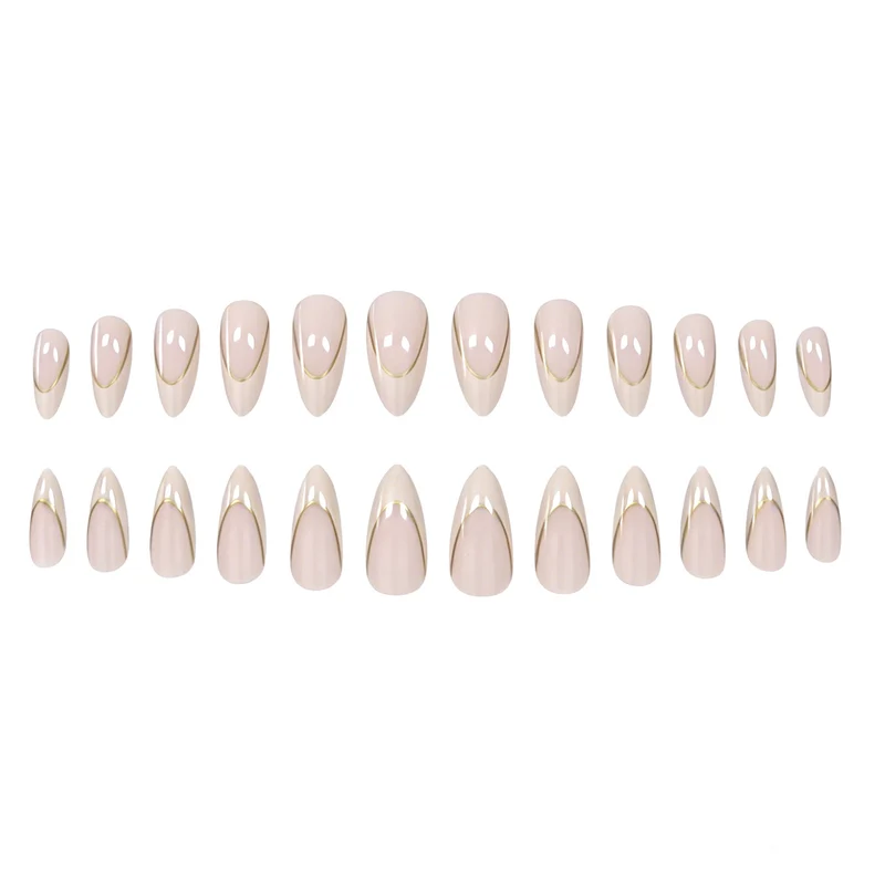 Elegante französische Spitzen Nagelverstärkungen Karnz 1789915352