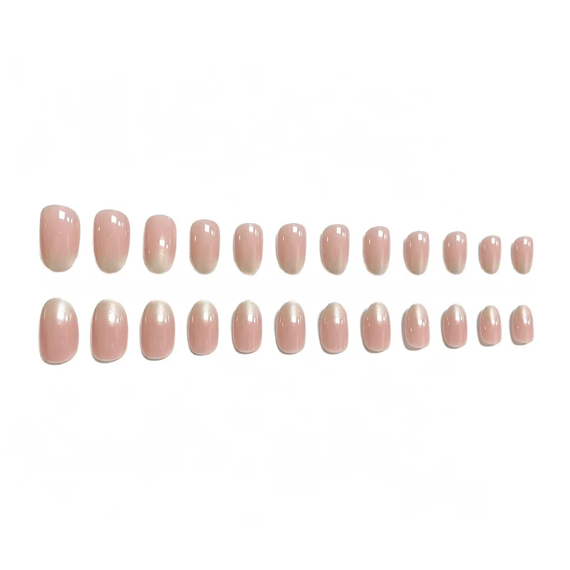 Elegante French Tip Acryl-Nagelverlängerungen Karnz