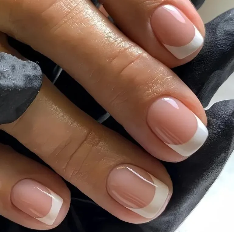 Elegante französische Spitzen-Acryl-Nagelverstärkungen Karnz 1789915301