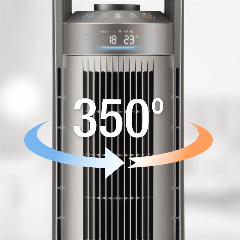 Breville the AirRounder Max Connect Purifier, Fan & Heater