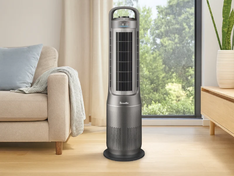 Breville the AirRounder Max Connect Purifier, Fan & Heater