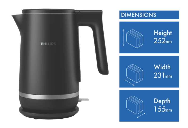 Philips 5000 Series Kettle Black