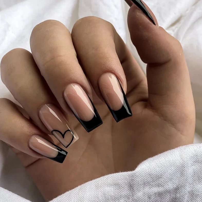 Elegante quadratische Spitze Acrylnagel-Verstärkungen Karnz