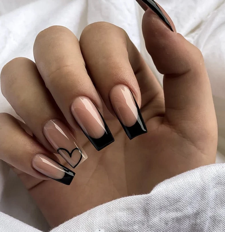 Elegante quadratische Spitze Acrylnagel-Verstärkungen Karnz