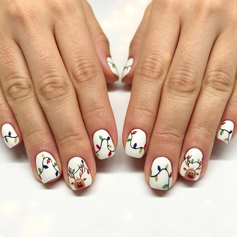 Festliche Nagelkunst Karnz