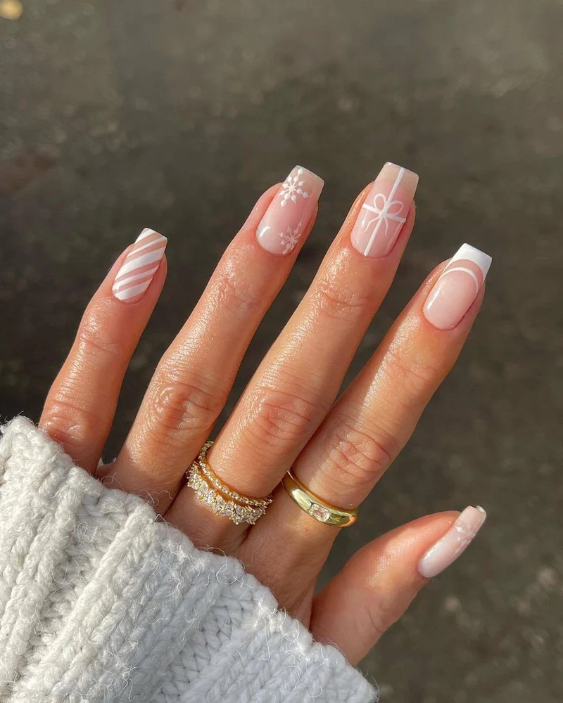 Festliches Feiertags-Nagelkunst-Set Karnz