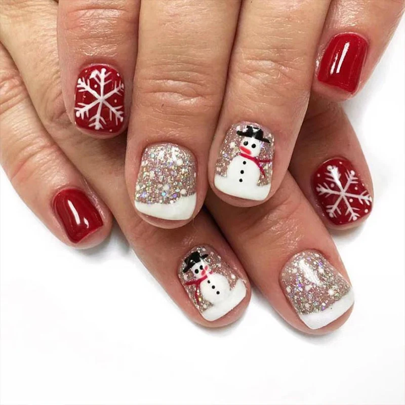 Festliches Feiertags-Nagelkunst-Set Karnz