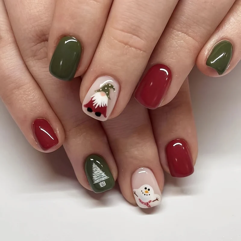 Festliches Feiertags-Nagelkunst-Set Karnz