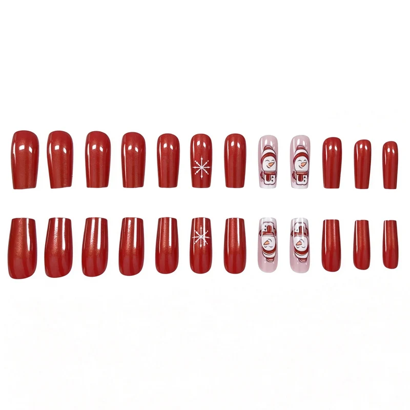 Festliche Feiertags-Nagelkunstverlängerungen Karnz
