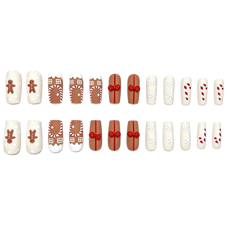 Festliche Lebkuchen Nagelkunst Karnz