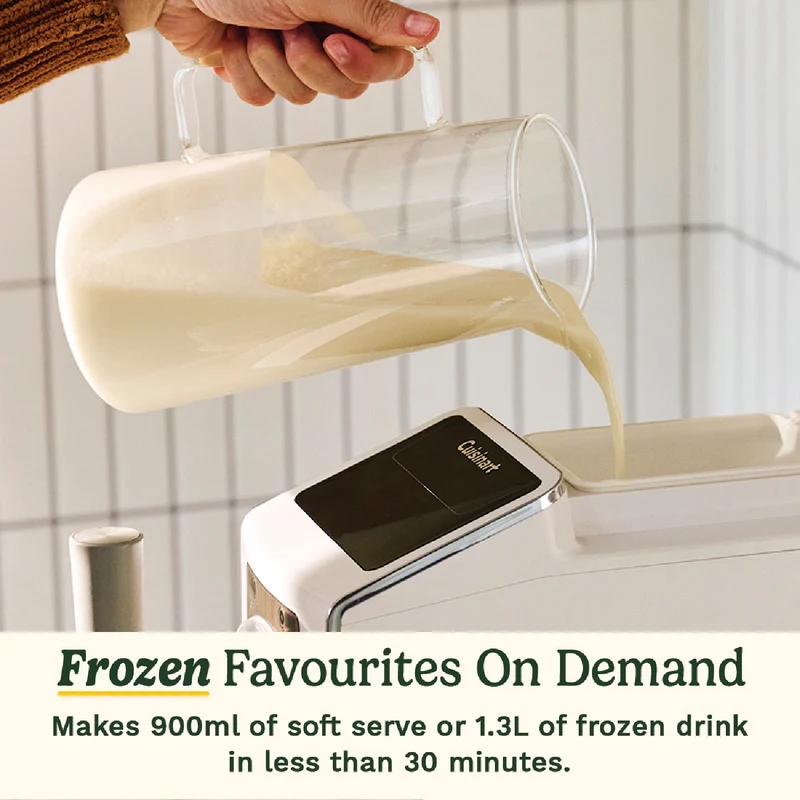 Cuisinart Frost Fusion Soft Serve Ice Cream And Frozen Drinks Maker