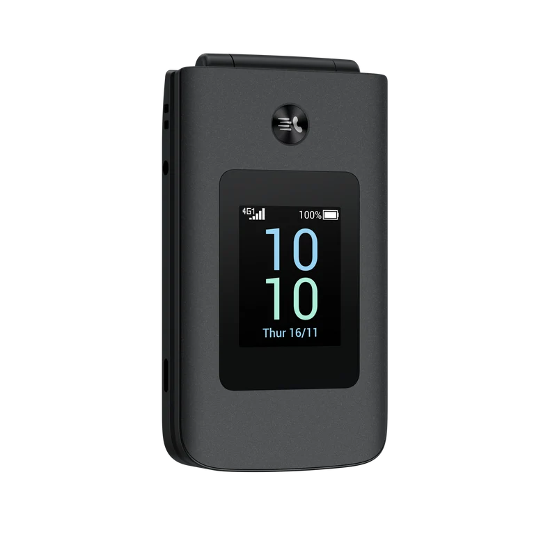 TCL OneTouch 4043 P2V Flip 4G Dark Grey