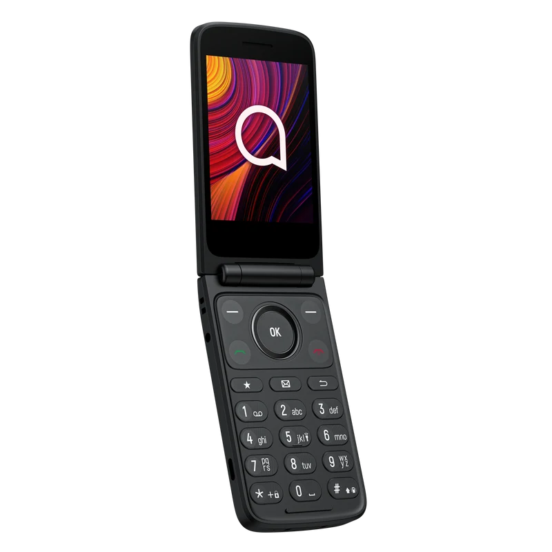TCL OneTouch 4043 P2V Flip 4G Dark Grey