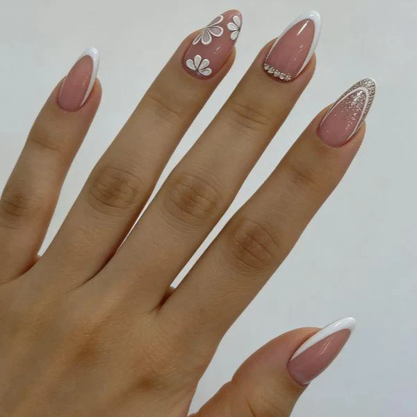 Elegantes Floral Nails Art Set Karnz 1789915538