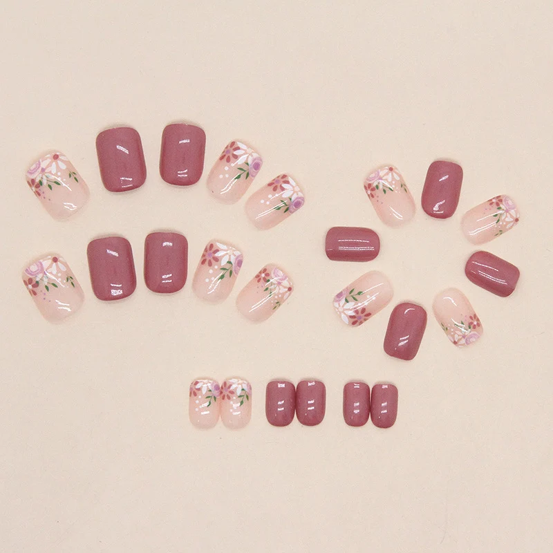 Elegante florale Nagelkunstverzierungen Karnz 1789915696