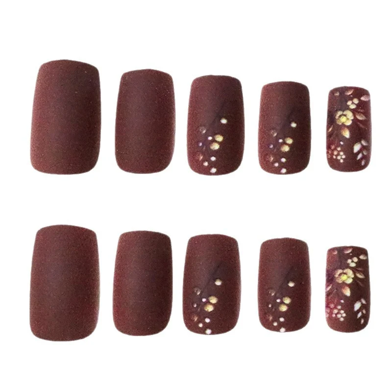 Elegantes Floral-Design Nagelkunst Karnz 1789915059
