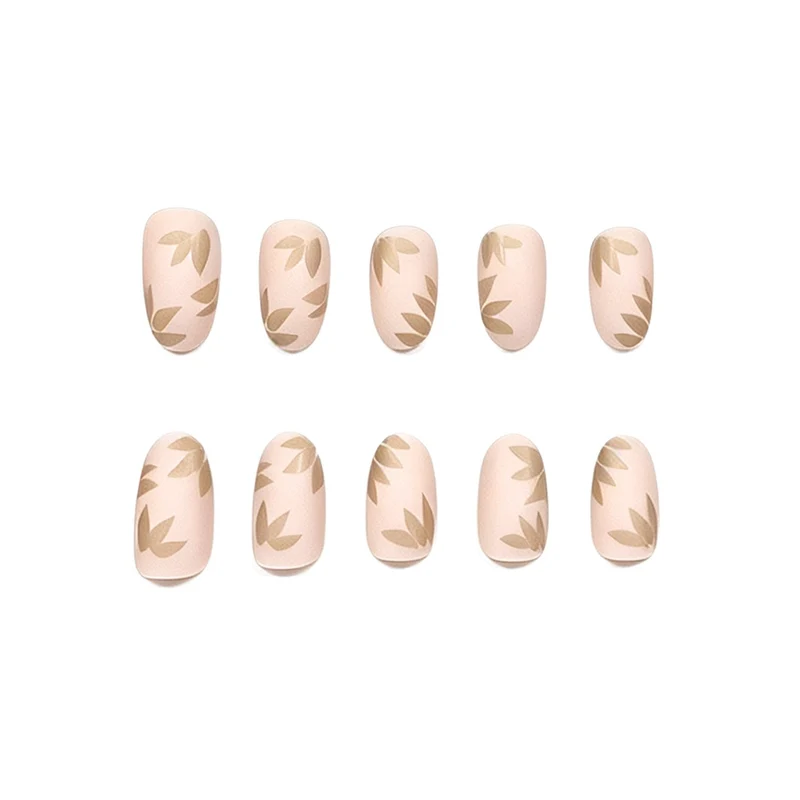 Elegante Blumen Acryl-Nagelverlängerungen Karnz