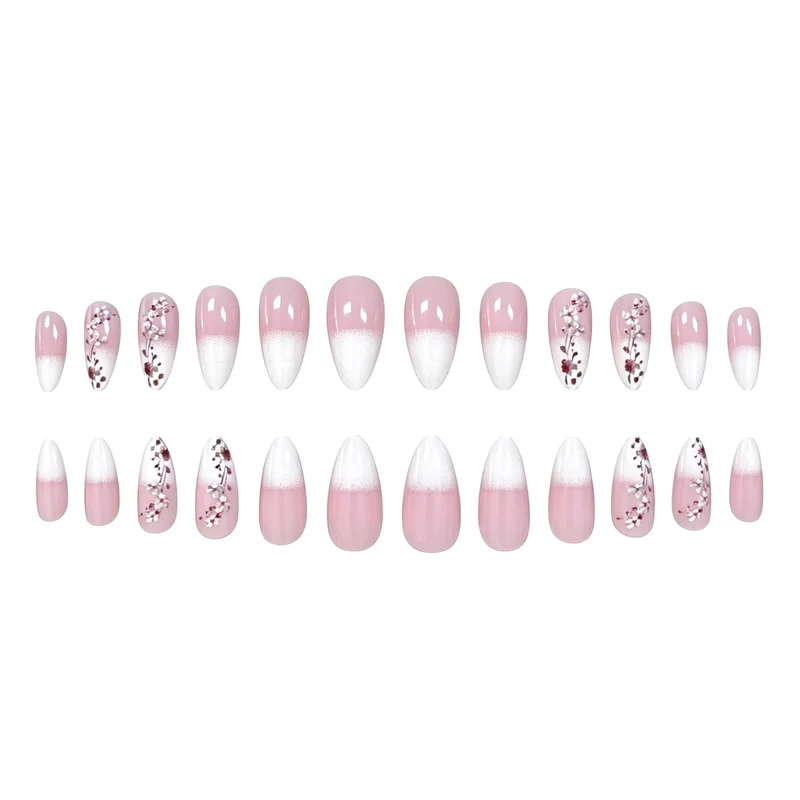 Elegante Florale Acrylnagel-Verstärkungen Karnz 1789916018